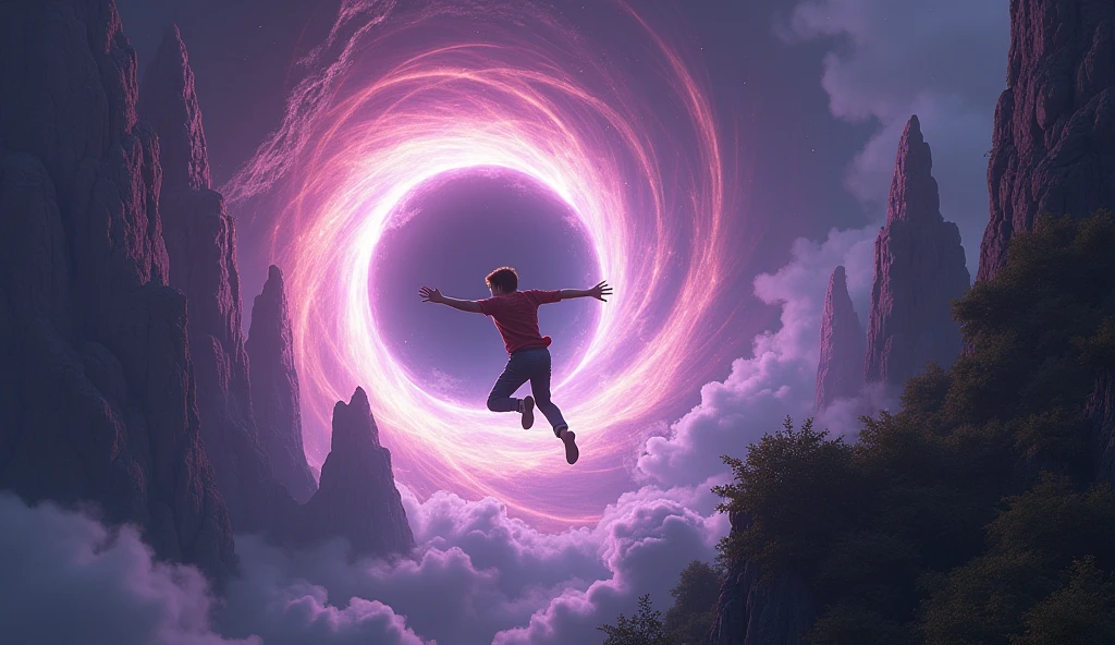 artistic representation of an unusual and magical encounter in a lucid dream