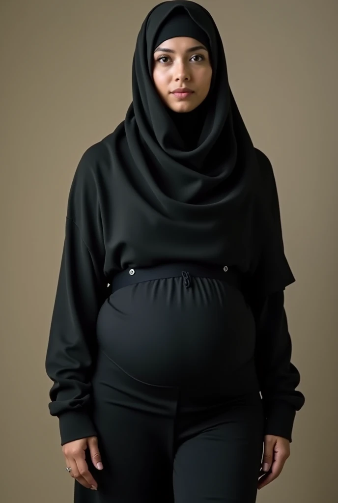 Busty hijab