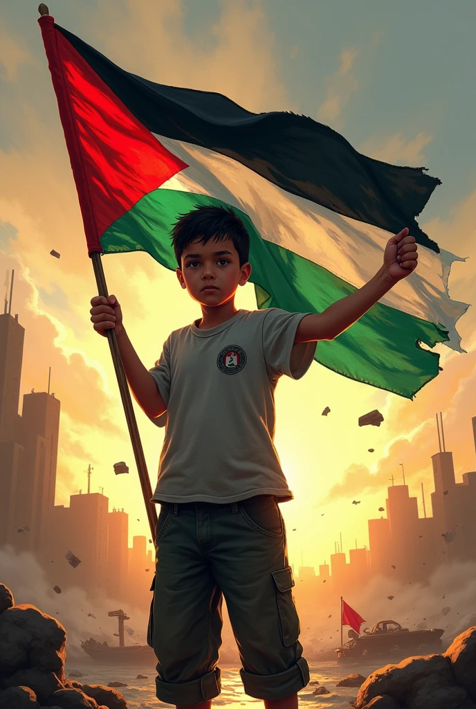 UHD, 4k, ultra detailed, cinematic, a photograph of a lifelike-realistic-lookalike dirty poor skinny thin male Palestinian with messy hair, wearing broken glasses and a dirty torn Jockstraps, Undershirts, peaked cap, , with Palestine flag color guide, open mouth, angry, emotional, Perfect Hands, raising hand holding a (Palestine flag) to the sky, solo, facing up, looking up at sky, in a damaged burning ruin of middle-east war field, outdoors, Extreme Close-Up , Sconce, intense shadows, depth of field <lora:Perfect Hands v2:1> <lora:DetailedEyes_V3:0.8> <lora:add-detail-xl:0.6> <lora:!action-sdxl-V0.5:1> <lora:PalestineFlagSdxl:0.8> <lora:emotional:0.8> , epic, beautiful lighting, inpsiring