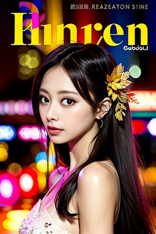 MagazineCover,virginKillerSweater, Side Chest, (Sleeveless:1.2), cleavage_Cutout,Naked back,From the side