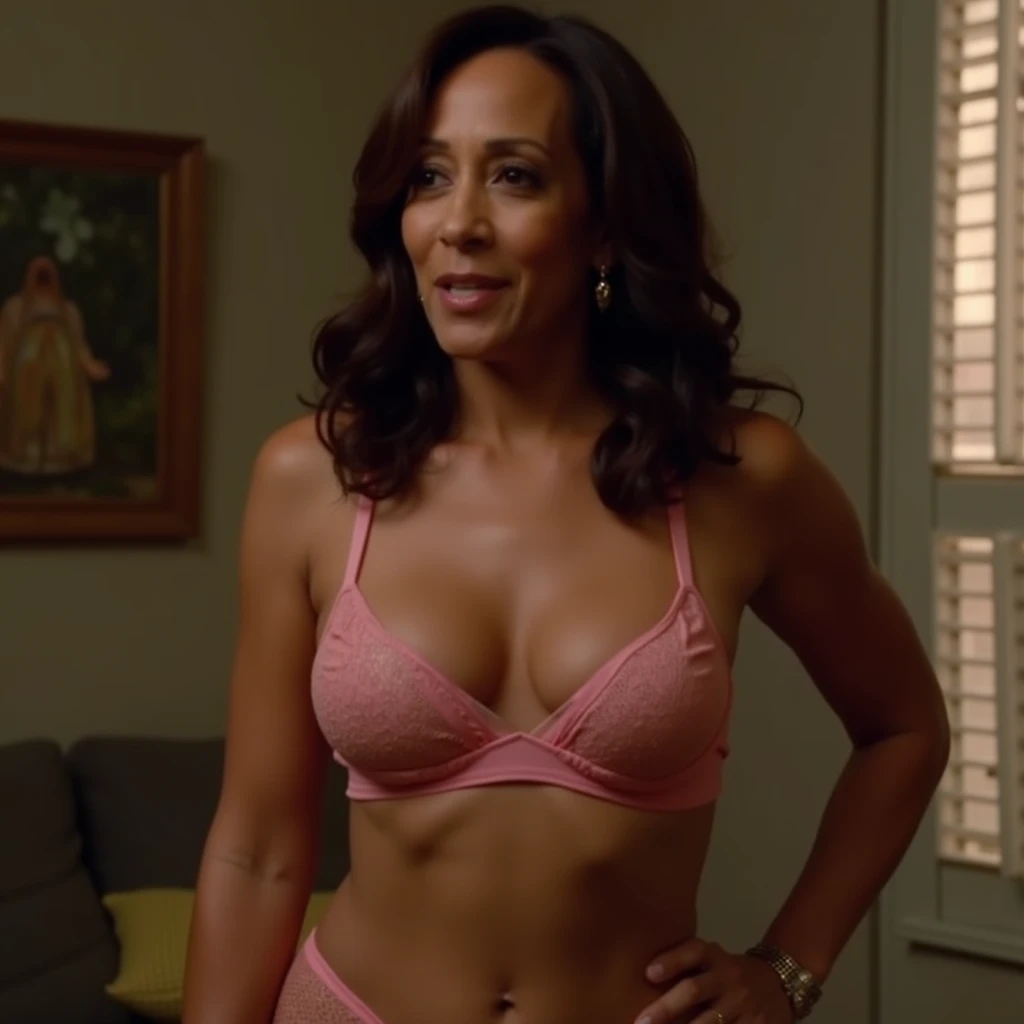 Kamala Harris in lingere