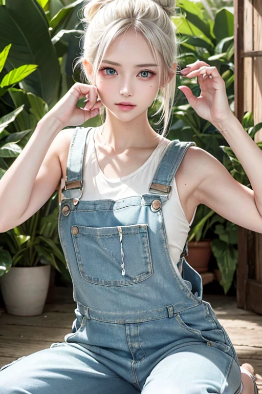 Kiera Knightley, 25 ans, blonde, yeux bleus, delicate, poudre de contour, sexy, Farmer, light overalls, detached straps, cachant ses seins avec son bras, French touch, cheveux de longueur moyenne, grains de beauté, sourire romantique, Seductive look, bonne couverture, de nuit, éclairée par les flashs des photographes, allongée dans les hautes herbes, au milieu des hautes herbes, skin details, pores de la peau, sexy, Appareil photo numérique Kodak Smile 10MP, tendance on Behance, playboy cover