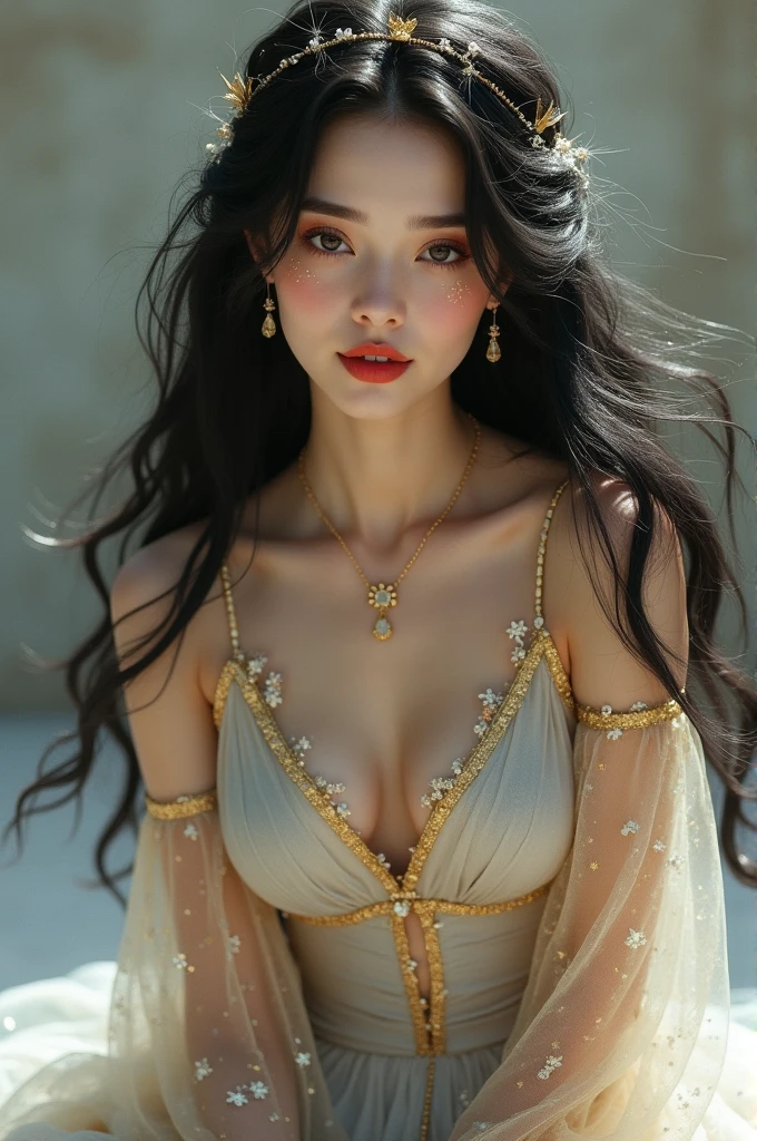1girl,shangguanyan,nvshenlong,Chinese woman,leopard print headdress,gold pendant,(solo:2),holding weapon,Desert background,Flying sword, (masterpiece:1.2), best quality, highres,extremely detailed CG,perfect lighting,8k wallpaper,photograph, photorealistic,, best quality , masterpiece, illustration, an extremely delicate and beautiful, extremely detailed ,CG,unity,8k wallpaper, Amazing, finely detail, masterpiece, best quality,official art,extremely detailed CG unity 8k wallpaper,absurdres, incredibly absurdres, huge filesize , ultra-detailed, highres, extremely detailed,beautiful detailed girl, extremely detailed eyes and face, beautiful detailed eyes,light on face,