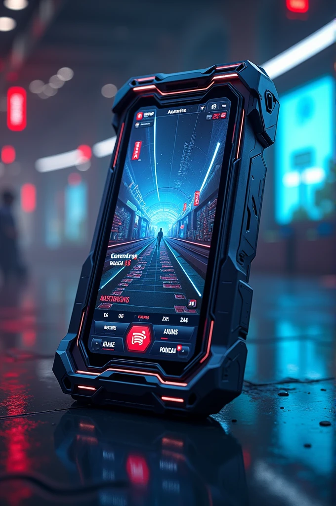 3d cell phone with an online casino game