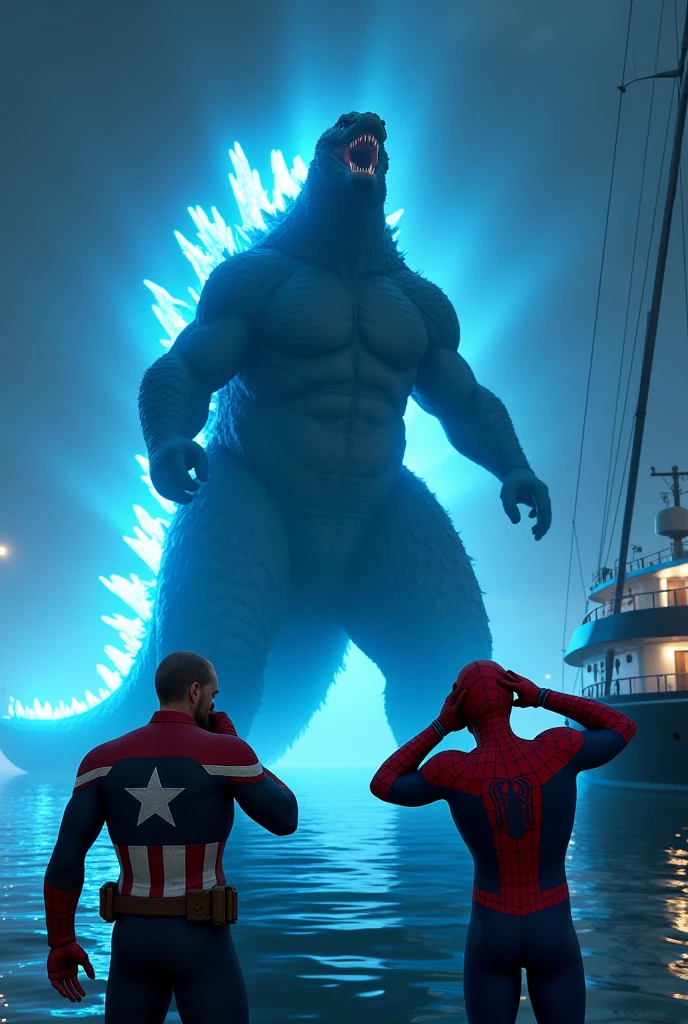 Black panther and shark sath me