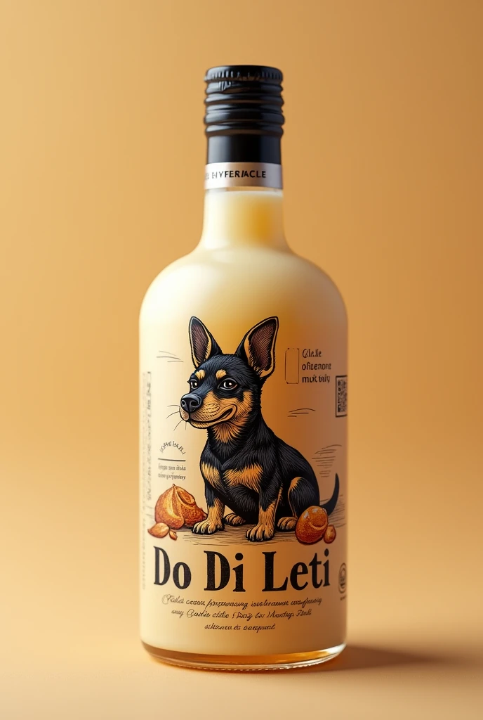 create a realistic advertisement picture featuring a woman and her dog promoting the dog food can