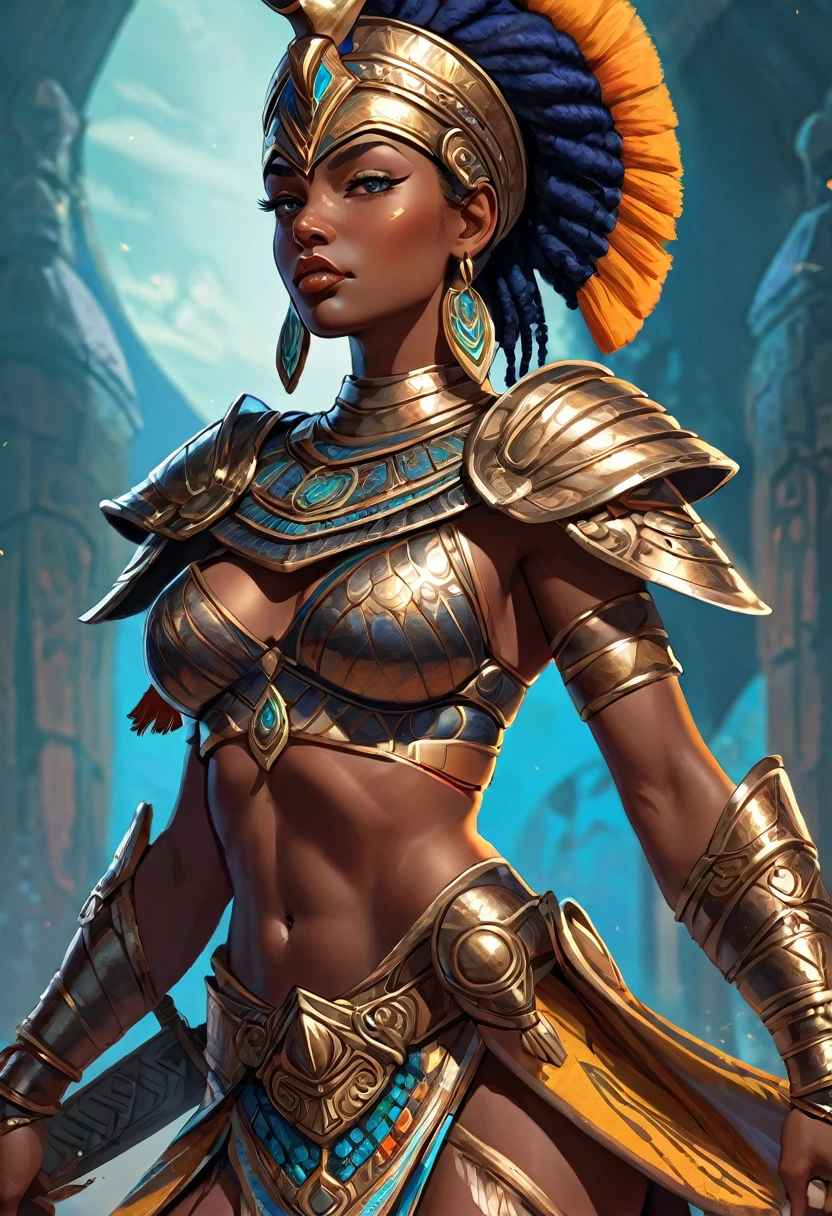 girl, , african warrior, holding a weapon and shield, small breasts,naked,battle facepaint, vibrant appearance, creative behavior, imaginative, sensual, spontaneous, highest quality, skin texture, intricate details, (cinematic lighting), RAW photo, 8k