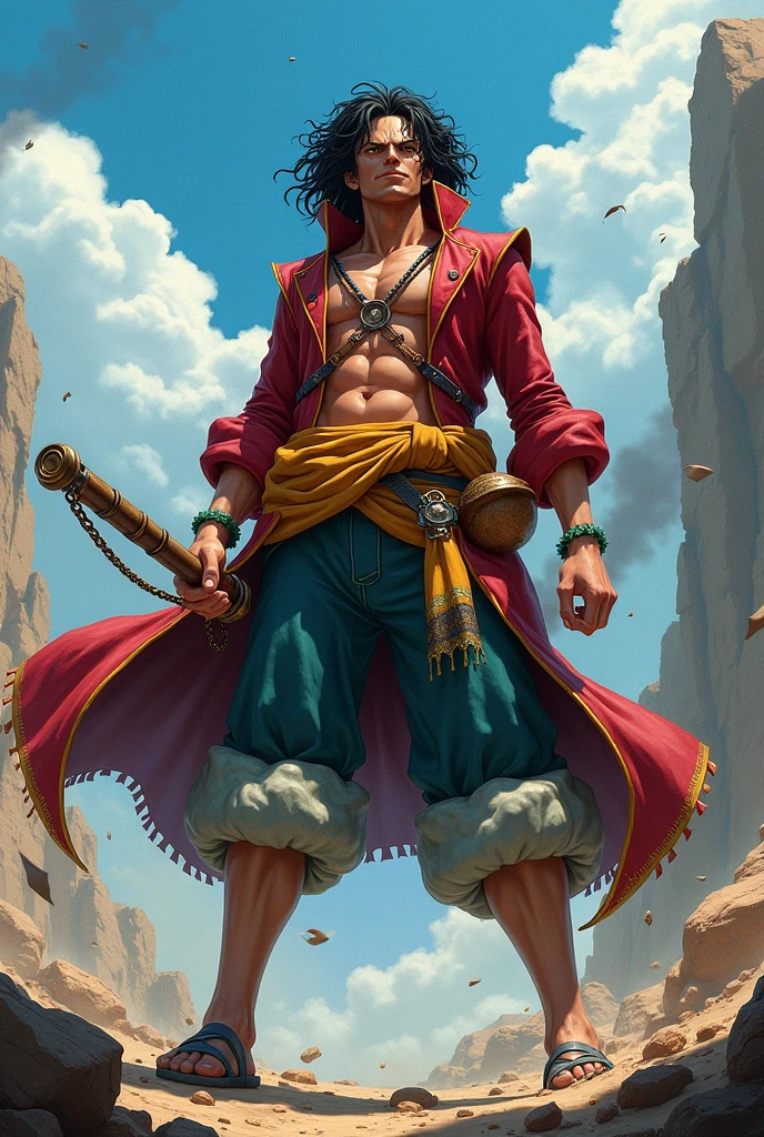 Zoro anime character in JoJo's Bizarre Adventure anime character