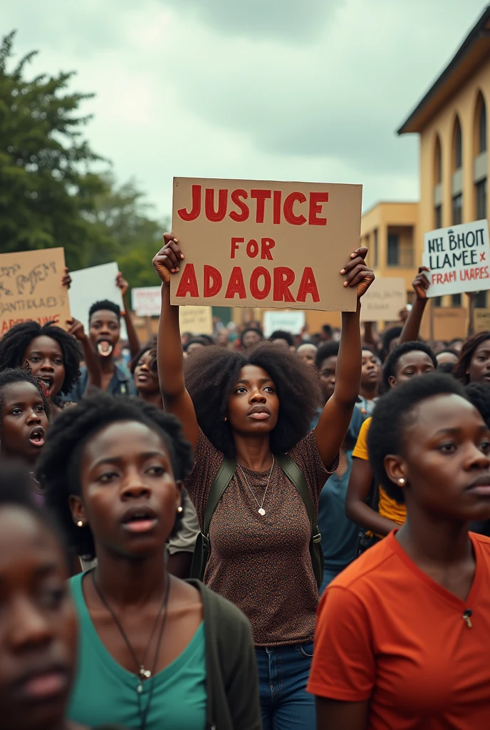 "Equality is not a dream, it's a demand.  Fight for racial justice."