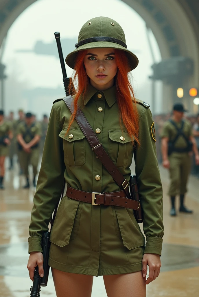 RAW photo of sks woman as a hero, 8k, highres, absurdres, sony a7, 50 mm, Award winning photo, <lora:locon_janelevy_v1_from_v1_64_32:1.2>