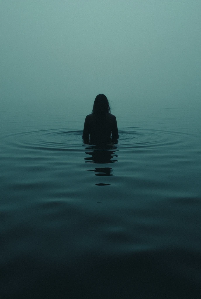 In the water