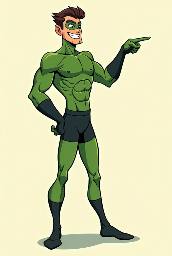 <lora:KamStyle_v1:0.85>, kamstyle, cartoon, Martian Manhunter