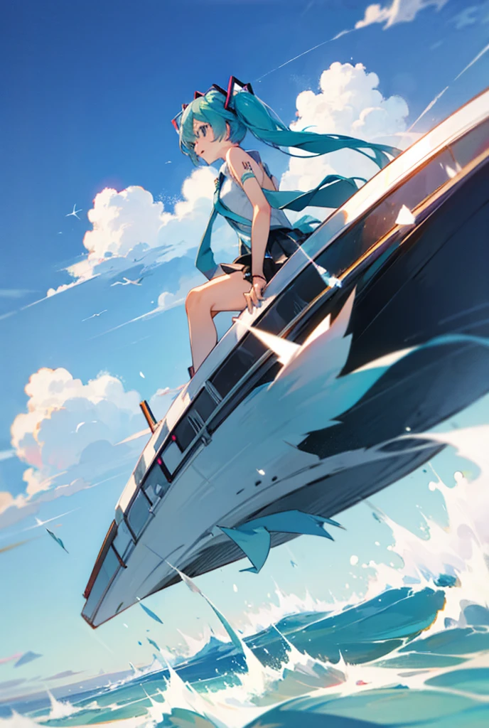 GTA5, aquamarine bikini, brief, cruiser