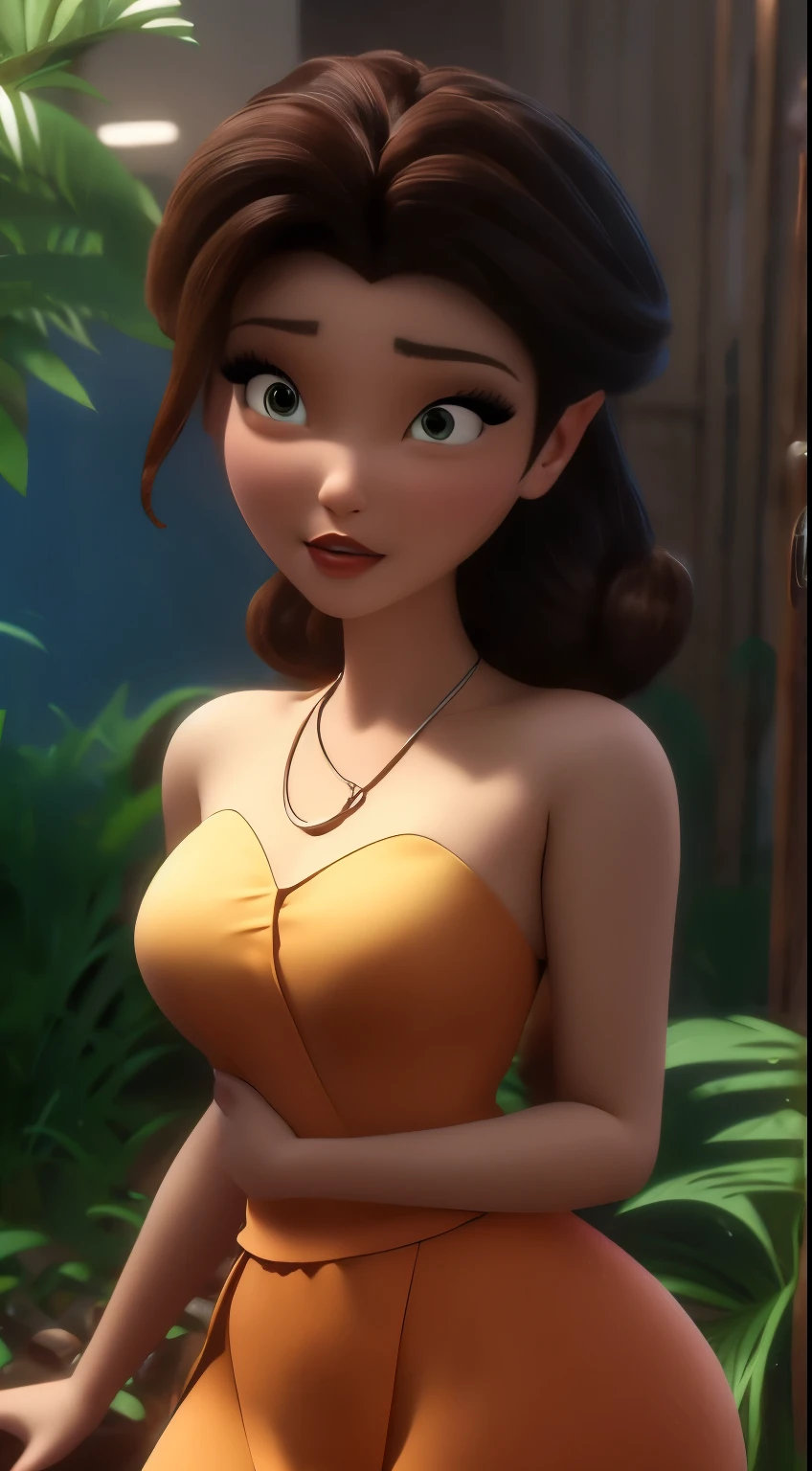 Aunt Cass Hamada is very hot. busty. cutout. production