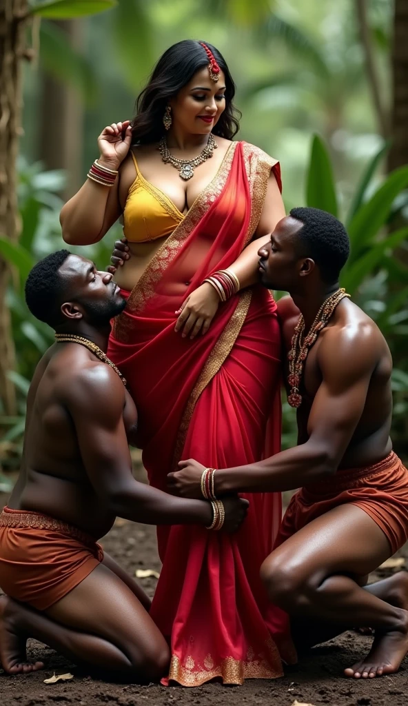 a beautiful young white indian naked woman wearing only chunni and a muscular black african man with his big black cock, nude photoshoot in a studio, realistic photo, white background,((Indian white girl wearing jewellery, bindi, bangles, transparent light green dupatta)). very realistic image, detailed image, High quality high detail,8k