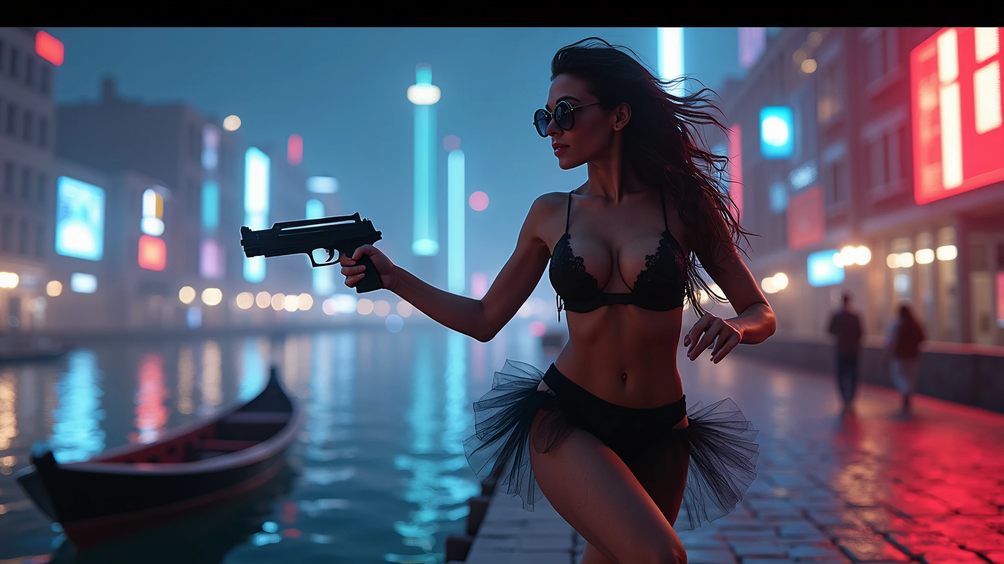 Indian woman in GTA 6, GTA 6, GTA theme, sex woman, big breasts, big cleavage, Detailed eyes, Detailed pupil, Volumetric lighting, Ultra-detail, Unity 8k Wallpaper, Ultra-detail, Aesthetic, masutepiece, Best Quality, Photorealistic, facing camera, looking at camera, standing, full body, head to toe