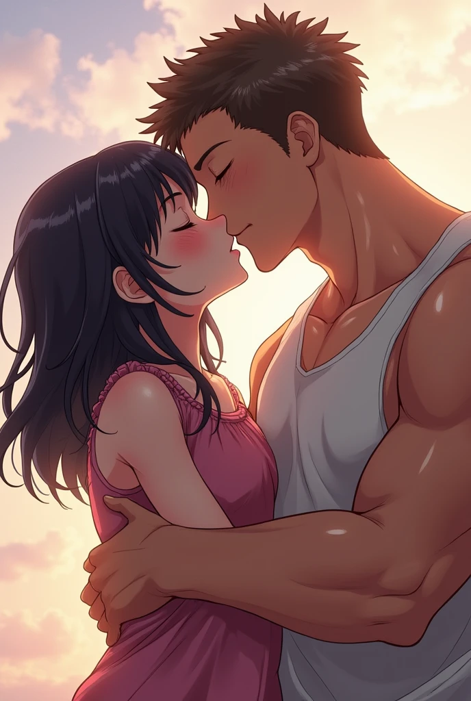 nami and robin kiss