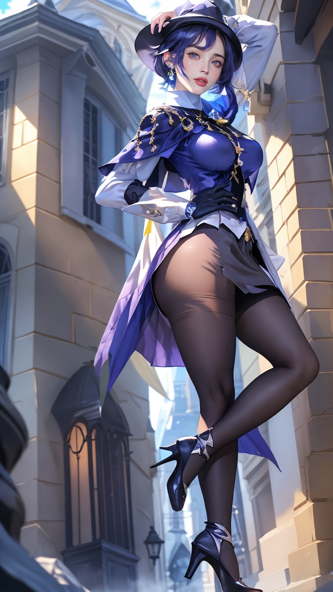 (Thick Thighs:1.6), (Reverse Cowgirl Position:1.8), 1girl, ai_generated, ass, ass_focus, blush, breasts, brown_hair, embarrassed, female, from_behind, genshin_impact, hat, hat_flowers, hu_tao_(genshin_impact), huge_ass, jacket, riding, riding_penis, long_hair, looking_at_viewer, looking_back, parted_lips, red_eyes, shiny, shiny_clothes, shiny_hair, shiny_skin, clothes_aside, shorts, sideboob, solo, twintails, from_behind, sex_from_behind, ambiguous_penetration, vaginal intercourse, sex from behind, riding huge cock.