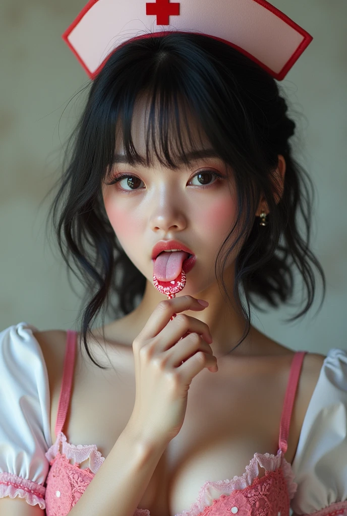 wet tongue