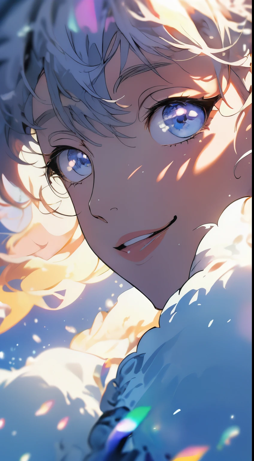 masterpiece, Top quality, 8K, Real People, Practical, Very intensive CG, Skin Brightening, Fully focus, Heaven, Divine Glory, shining, Angel, bless, happiness,