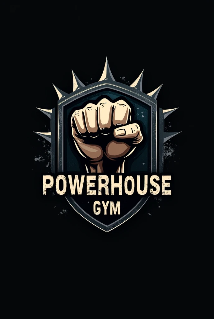 Logo for social networks with the name "POWER HOUSE CREW" where weights are displayed, dumbbells and Aggressive gym, imposing, inspiring, powerlifting
2 amigos
