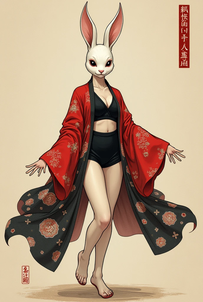 skinny, 2d art, skinny legs, small girl, short girl, skinny body, dog, furry, white dog, indigenous. tatto, tribal tatto, sexy tatto, front camera, straight pose, upright pose, looking at the camera, facing the camera, full body