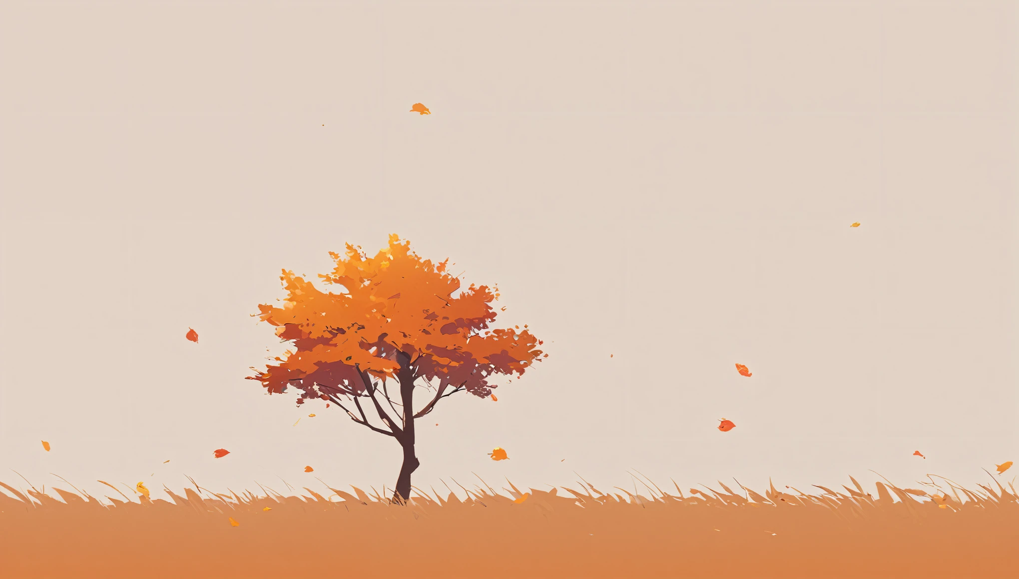 Simple autumn, Minimalist