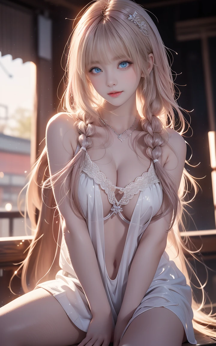 tmasterpiece,Highest image quality,super detailing,Best quality ,Extremely Delicately Beautiful, Very meticulous,Best quality, offcial art, extremely detaild的 CG unified 8k wallpapers,(CG Unity 8K wallpaper in extreme detail,tmasterpiece,Highest image quality),(Delicate light and shadow,The picture is highly dramatic,Cinematic lens effect), (the sailor moon:1.1),Charming smile,double tails, eBlue eyes,golden hair, Sexy lace bra,whitegloves, mini-skirts,dynamicposes),The background is the universe(Exceptional detail,The lighting effect is outstanding,Vista wide angle),(Excellent rendering,Enough to stand out from the crowd),Sexy big breasts,The sexiest look,Twisted braided kini swimsuit,Dreamcatcher earrings,The most beautiful woman in the world,(Beautiful big breasts,Deep,The kinky is exposed,Camel toera,black silk clothing,),Beautiful girl transformed,Radiant Eyes,