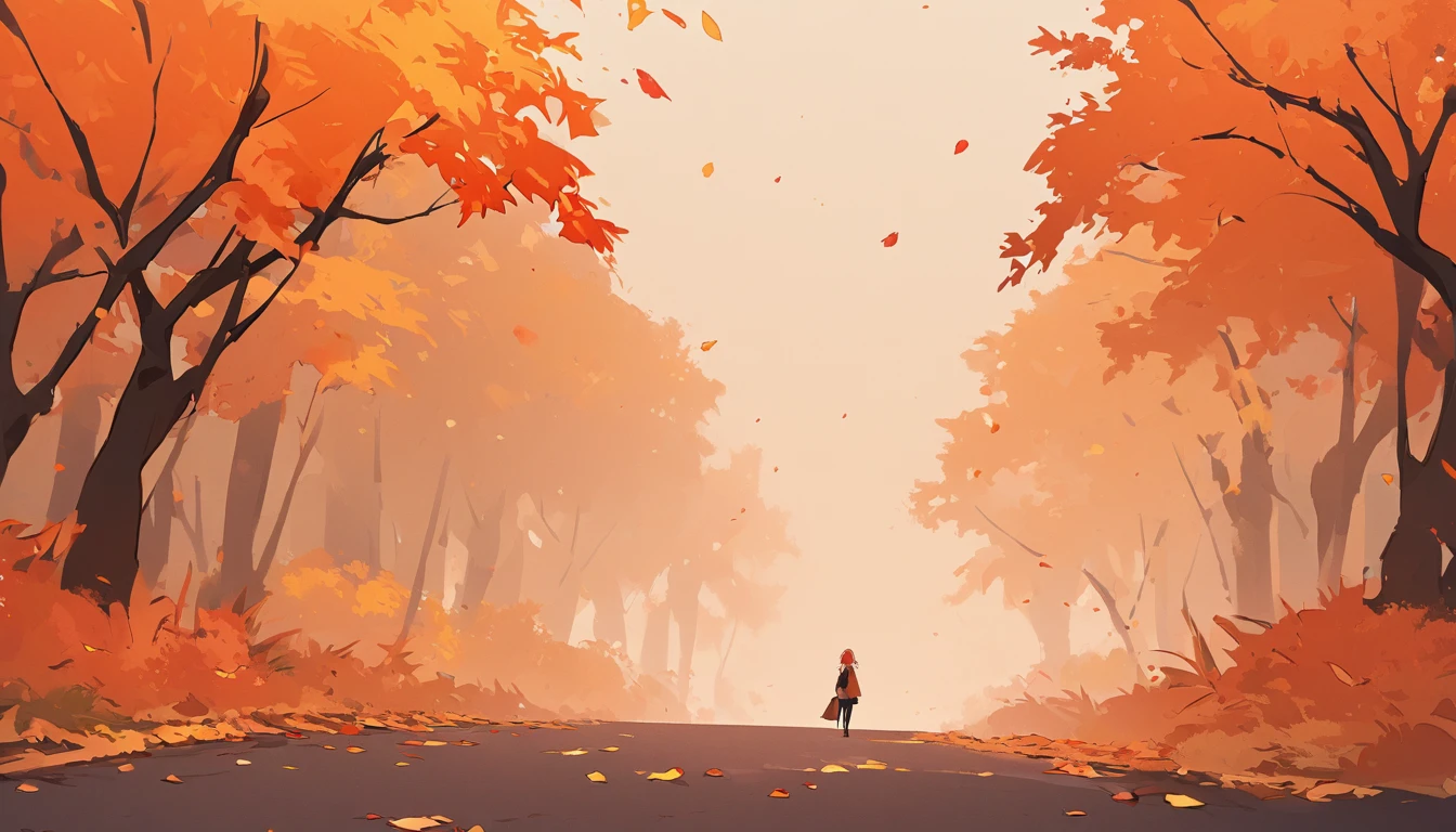 fall autumn , Minimalist