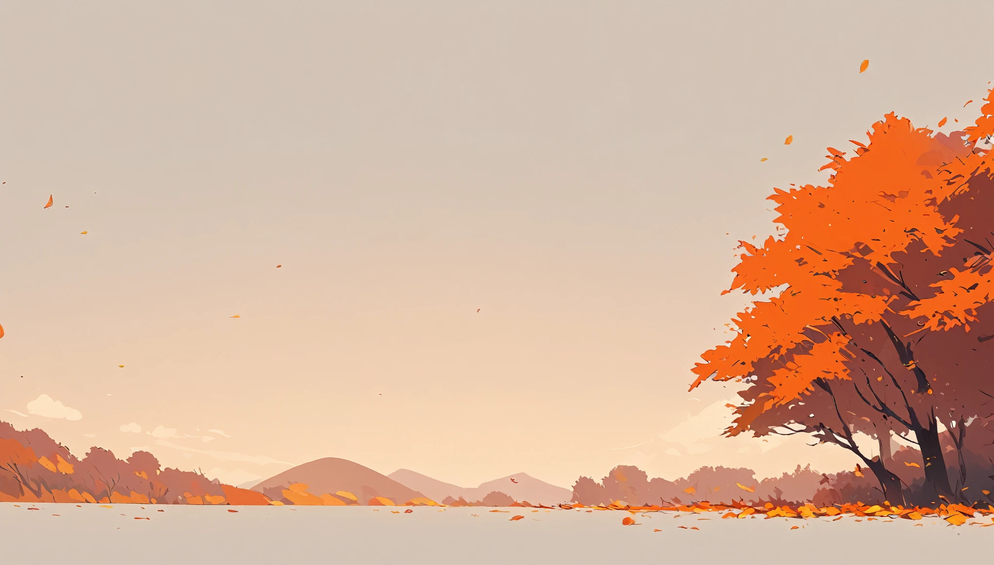 autumn , Minimalist