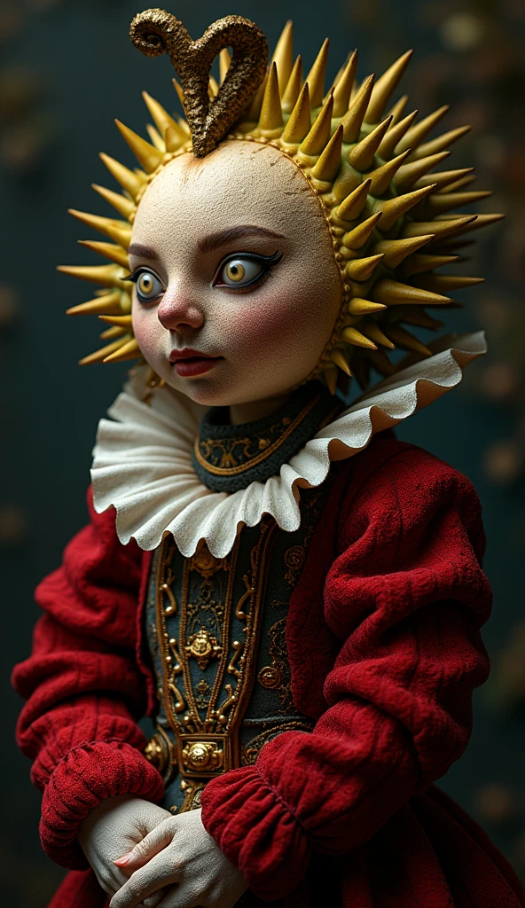Child boy, , on the throne in a palace, dressed in black prince clothes with golden details, (keep child's face from the photo, do not move), keep the features of face and hair of the original photo