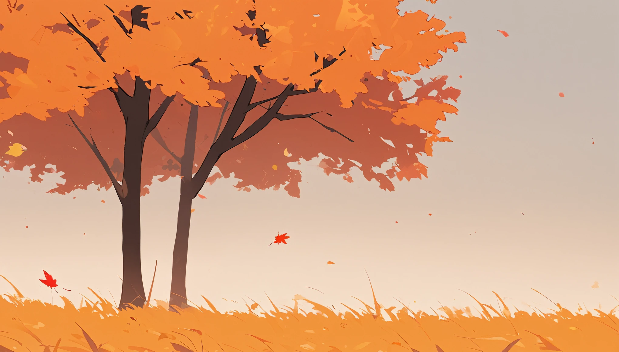 autumn , Minimalist