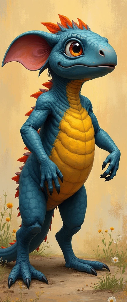 A blue dragon with a full belly, muscular, vore, imprint on belly, big bulge, illustration, ultra-detailed, realistic, sharp focus, vivid colors, daytime lighting, motion lines, tribal armor, humping belly