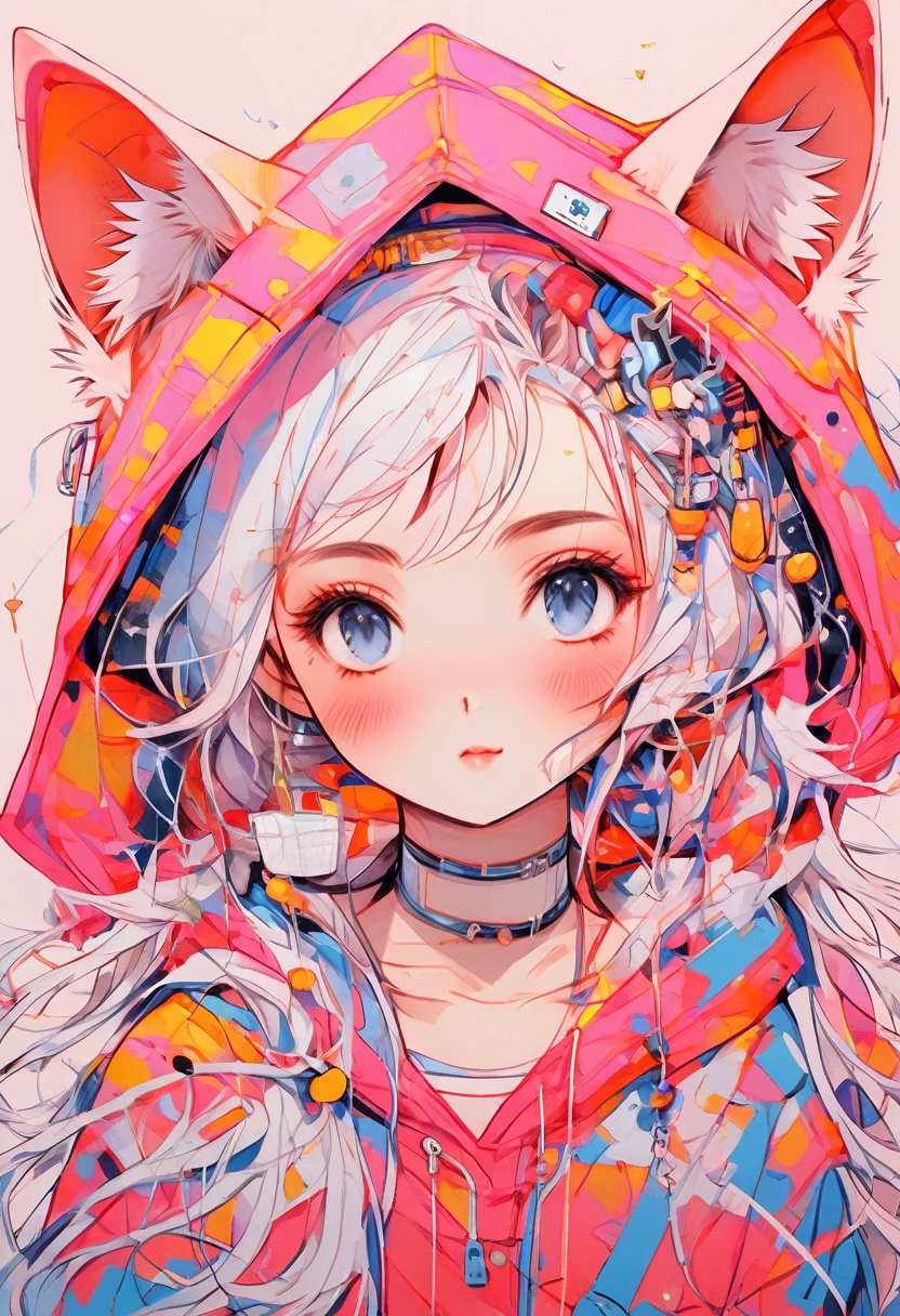 Neoexpressionism, girl,anime