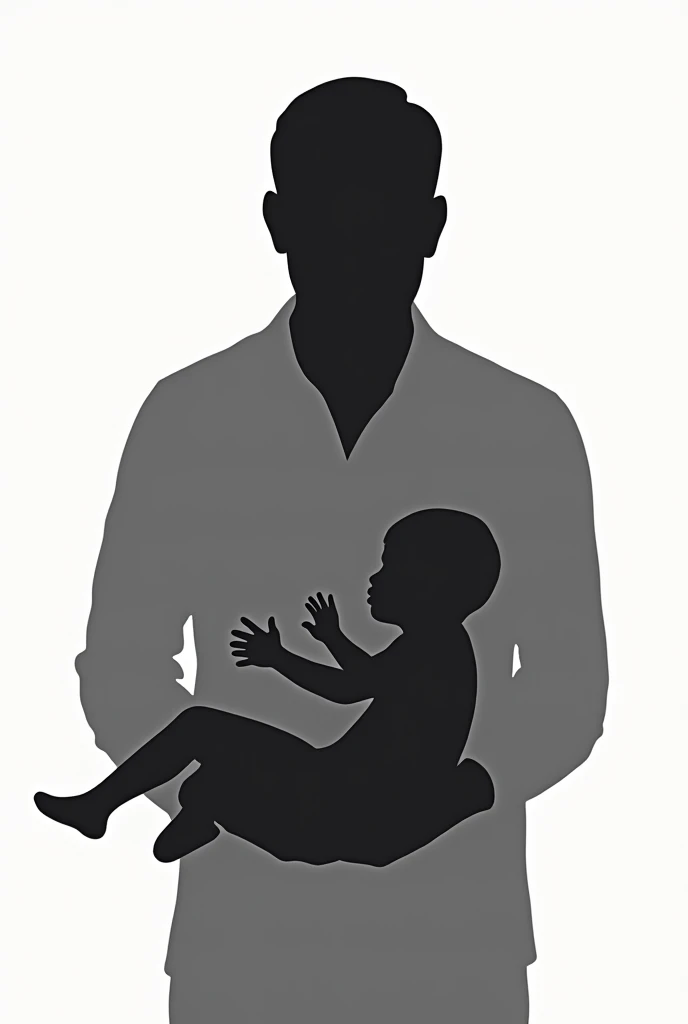 there is a man holding a child and a woman holding a baby, happy family, photo illustration, pixabay, pexels, father, father with child, dad, family, on black background, husband wife and son, fatherly, children, daddy, absent father, daddy/fatherly, by Matt Stewart, 3delight, backdrop