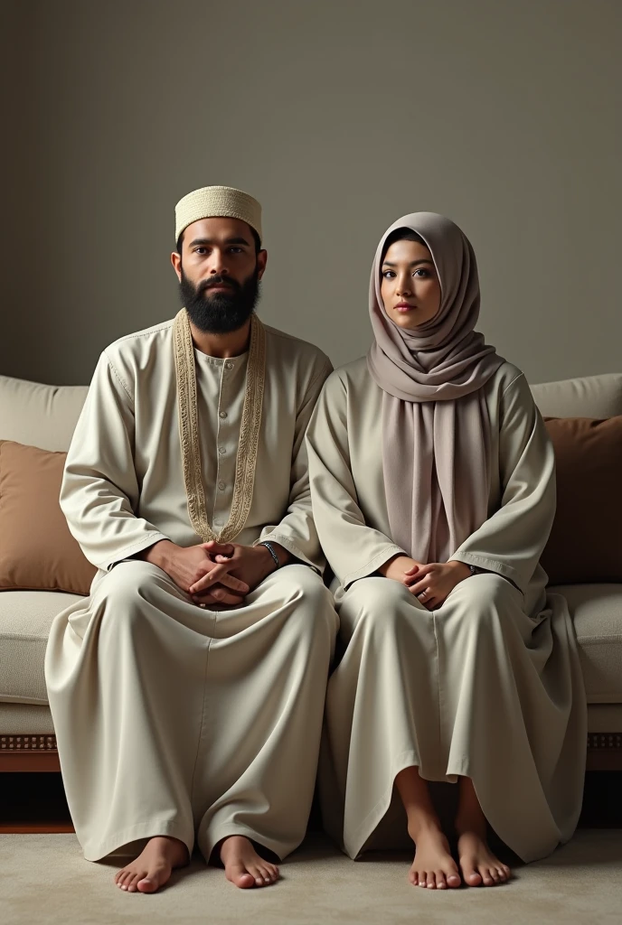 (a heartwarming and diverse) Muslim family with title: Familie is nummer 1