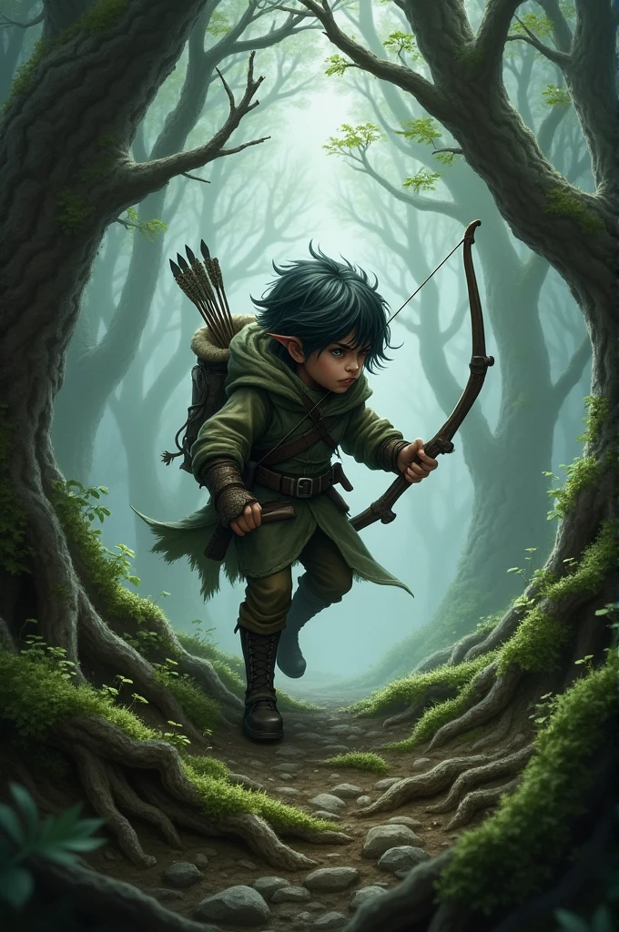 various cartoon hobbit, detailed, full body, intricate picture, cartoon, disney style, 8k --auto --s2