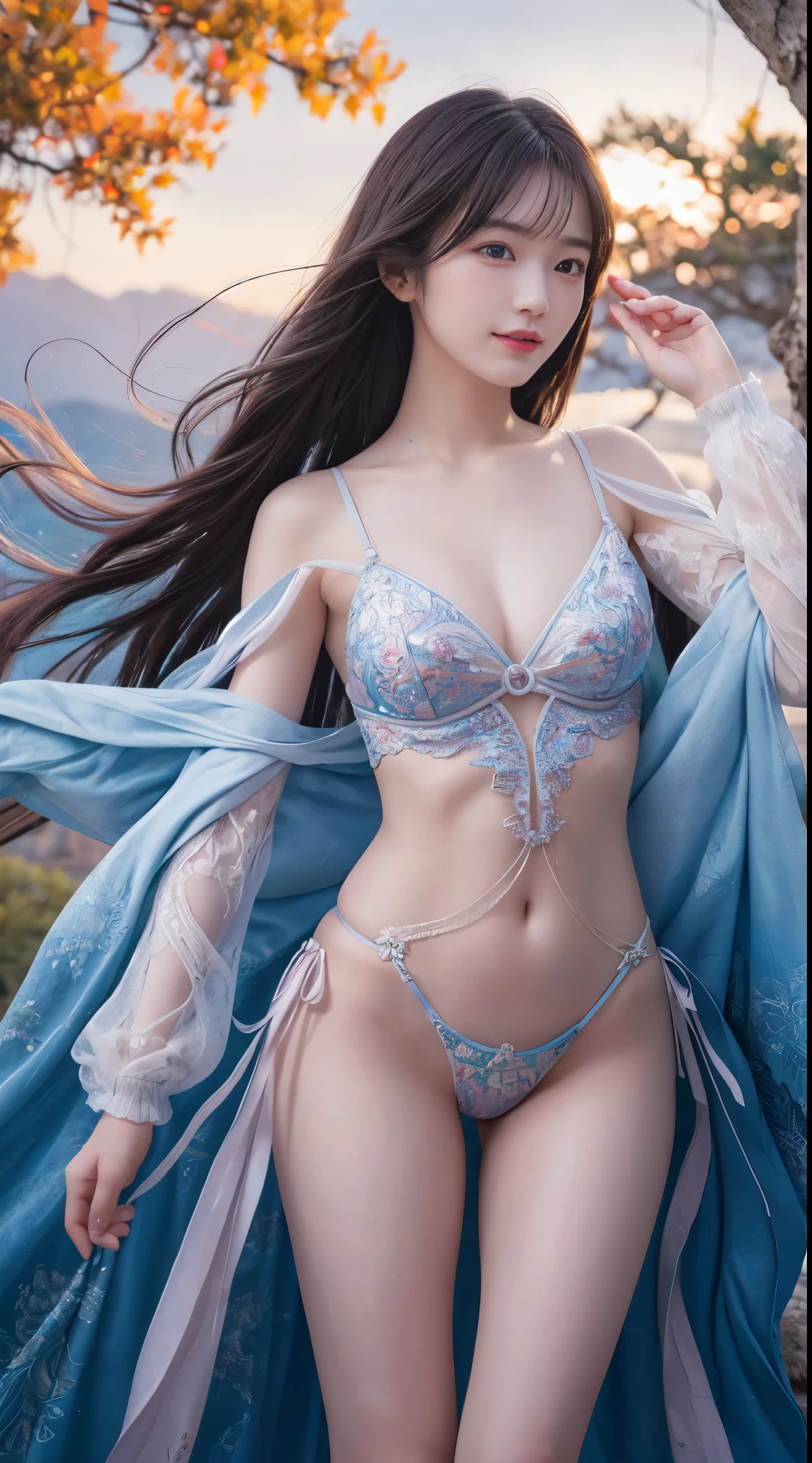 (Highest quality,4K,8k,High resolution,masterpiece:1.2),Very detailedな,(Realistic,photoRealistic,photo-Realistic:1.37),Beautiful and aesthetic,One Girl,alone,Very detailed,Fractal Art,colorful,Advanced Details,【An illustration,Sharp focus,Vibrant colors,mysterious,Flowing lines,Fascinating patterns,Organic Shapes,Breathtaking composition,Explosive vibrancy,Bright colors,Impressive visual impact,Streaks of Light,Dynamic Movement,Delicate texture,emotional expression,Transcendental beauty,Surreal atmosphere,Divine Aura,The essence of the afterlife,Perfect balance,Dream-like state,The splendor of nature,mysteriousなエネルギー,Intricate details,Color harmony,A fascinating visual journey,mysterious presence,Pure elegance,unforgettable masterpiece