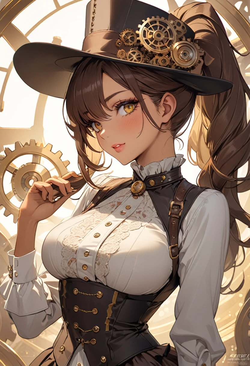 Only steampunk goggles on the table