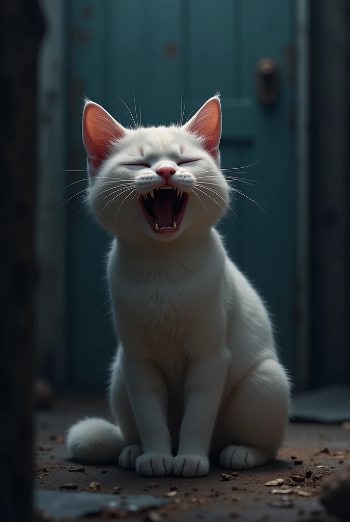 Cat crying even more