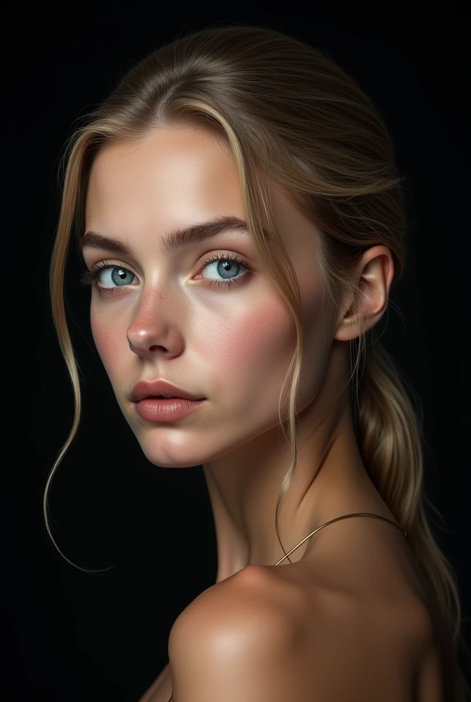 (((full body))), (masterpiece:1.3),(Very detailed:1.3),(High resolution:1.1),Best Quality ,ultra-detail ,1 russian sexy mother with Brown eye, (((Alone, Looking at the viewer in a facial pose))), realist, epic, natural lighting, blush, (((by rubio, Brown eye, thin face, chubby body, beautiful girl))), Curvy body,, (((nude))), seductive smile,, intricate landscapes fine details, hyper realist)) (Completely sexy body view), beautiful contoured legs,