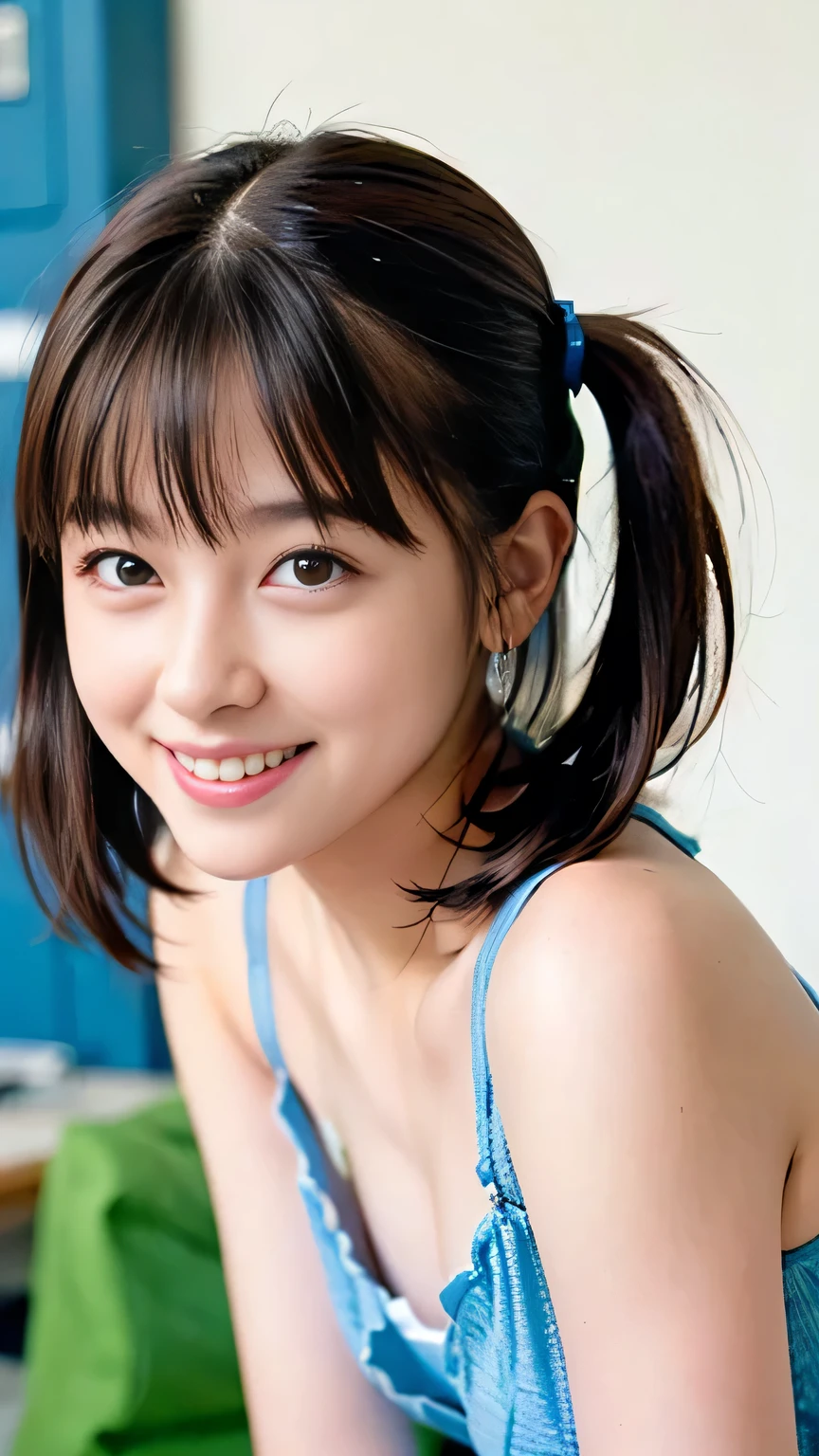 Highest quality,8k,High resolution,extremely difficult、younger sister、bangs,,smile,Black Hair,Long hair curled inwards,small胸、(Smart elementary school student:1.3)small、Eye-catching lingerie、Twin tails or short hair、hair accessory、Baby Face、Full body image、Indoors as much as possible、Not bad、Gu-par Exposure、news、Happy、cute、Bra required、panties、(Locker Room)、A relaxed smile、white、Balance is key、In a bra、smileでリラックス、Childish figure、Two of the children、Active appearance and pose、Viewing Exposure、Deciding whether to take it off、It takes courage to make a decision、