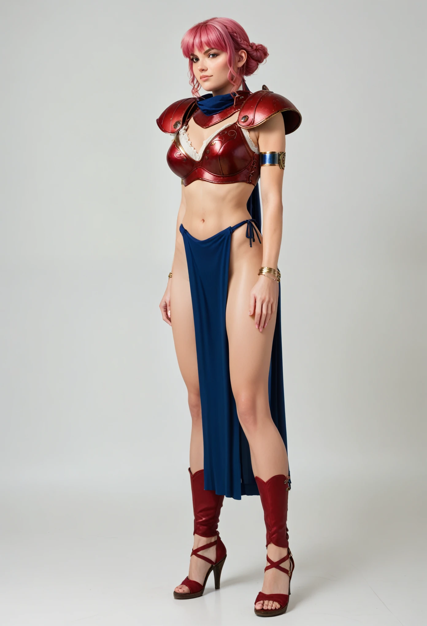 beautiful and delicate woman,The details of the eyes and face are very rich, exquisite eyes, super detailed, High resolution, The content is very detailed,best quality,EnLightenment,Unite,8k wallpaper,masterpiece,best quality,imagine,1 girl,Wear sexy blue bikini armor,huge breasts,Armor pattern metallic style powder blue wizard cloak,priest hat,standing posture,long legs,Put on powder blue boots,look at the audience,Face the audience,flowing long hair,Surreal 8000g,Impeccable,masterpiece,professional artwork,famous artwork,Light,bloom,perfect face,pretty face,fantasy,Dreamy and magical,not real,intricate details,Exquisite pattern…Korean woman’s face