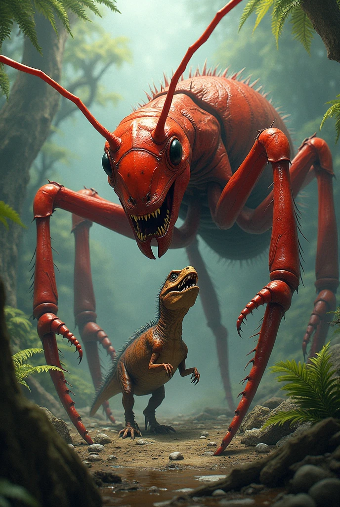 Sexy young teen girl, bitten by a cockroach, hive mind corruption, transforming into a horrific but sexy cockroach monster with massive breasts and a huge futa cock made of exoskeleton, crazy transformation, keeping her face