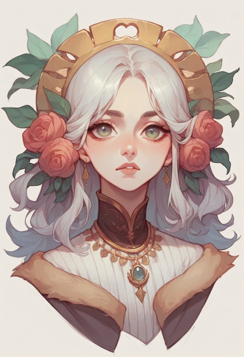 A very voluminous woman