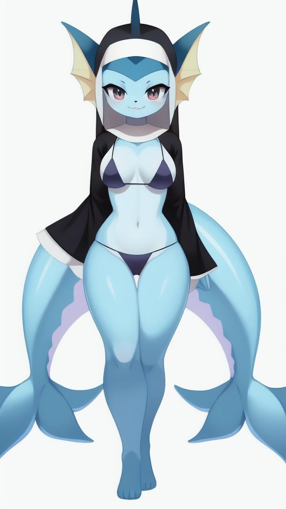 bulletbill, female, anthro, solo, portrait, black navel, (best quality), medium breasts, white arms, (detailed background:1.2), looking at viewer, grin, 1girl, <lora:bulletbill-v1-locon:1.0>
