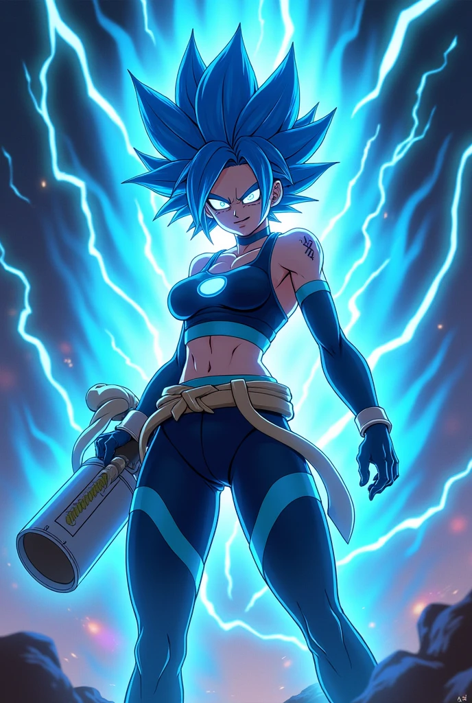 Girl, big boob , blue hair, long hair,straight hair,aqua magic girl, fight, white backgorund