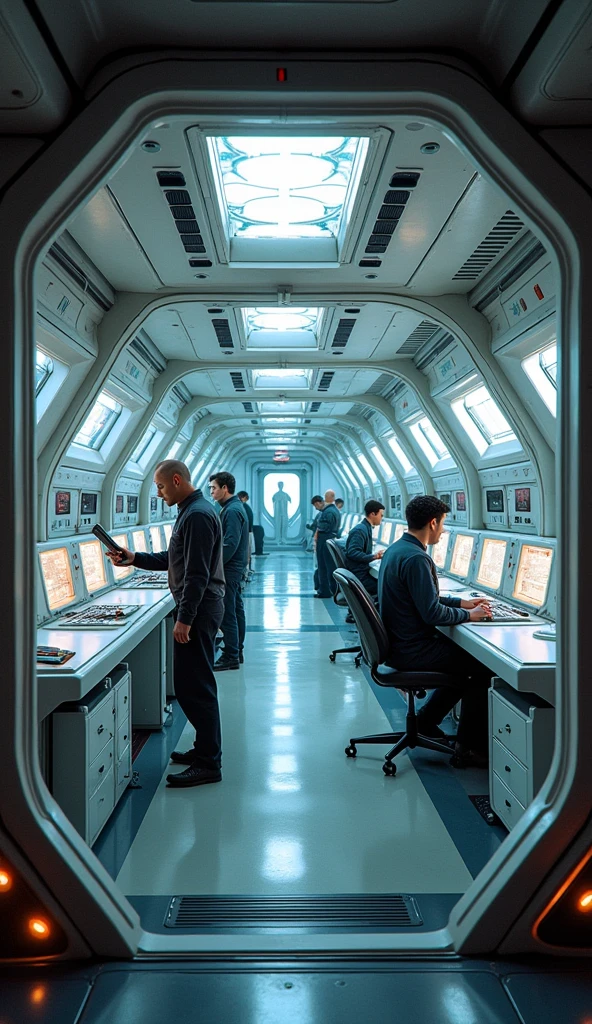 a spaceship in orbit around the plannet, 2001, masterpiece, highly detailed, sharp focus, cinematic, stunningly beautiful <lora:2001_v4:1>