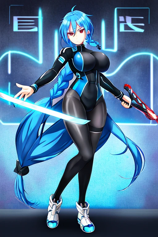 (((Anthro furry girls))), (blue tiger shark girls), beach, nude, ((wet)), Yuri, ((black colored skin)), neon blue colored hair, smug look, shark ears, aquatic ears, shark face, shark tail, neon blue colored shark nose, neon long blue hair, big breasts, futa, futanari, futa, ((gigantic hard long neon light colored penis)), ((neon blue colored nipples)), neon blue tiger stripes, (super glossy skin), clear latex skin, standing, stretching arms behind head