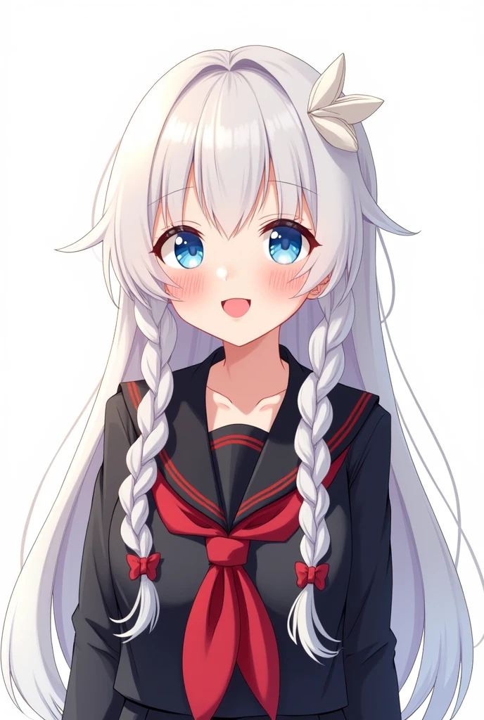 1 Girl, Long Hair, Straight, Pink Hair, Pink Rabbit Ear, Animal Ear Hair, Red Eyes, Another World, Cherry Blossoms , Portrait , High Contrast , Official Art , Smiling , Happy , Best Quality , High Resolution , Beautiful Hair Detail . Masterpiece Picture, smile, shy face, slightly red cheeks, skirt, underwear only, erotic, giant milk, uniform , one person , colorless , ,colored , sailor suit